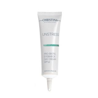 【UNSTRESS】 プロバイオティック アイ&ネック デイクリーム SPF12 30ml