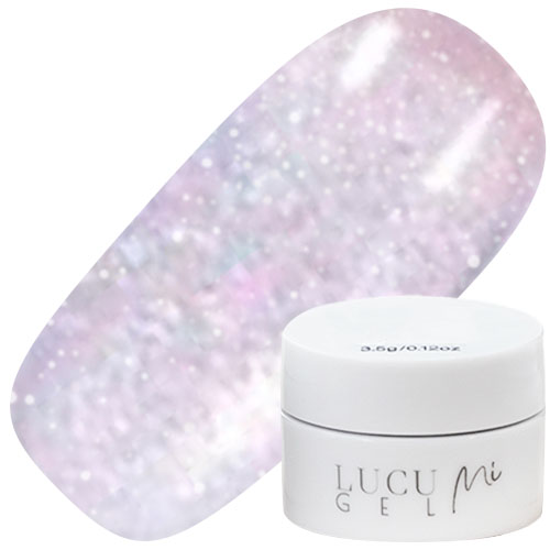 【ダイヤモンドダストフラッシュ】LUCUGEL Mi カラージェル3.5g  FL504 シャンポラ【お取り寄せ】【ゆうパケット】