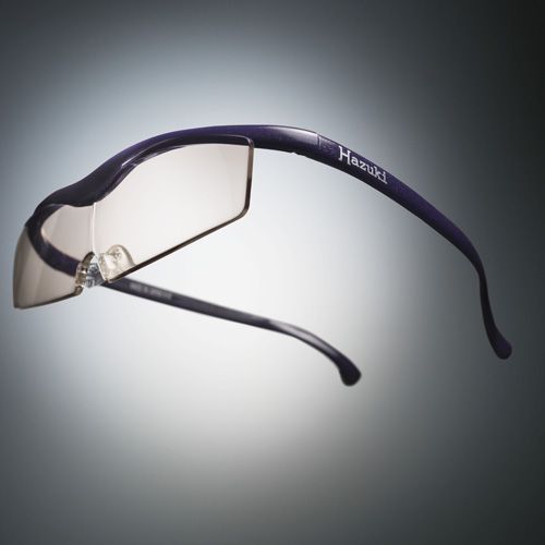 ●ハズキルーペ コンパクト カラーレンズ 1.6倍 紫(ラメ入) [改良版]【お取り寄せ】