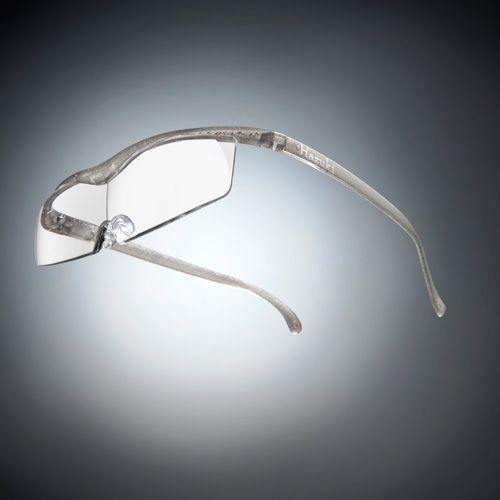 ●ハズキルーペ コンパクト カラーレンズ 1.6倍 チタン(ラメ入) [改良版]【お取り寄せ】