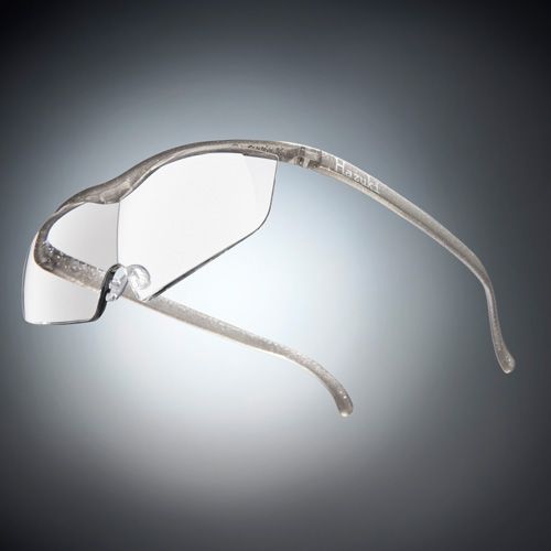 ●ハズキルーペ ラージ クリアレンズ 1.85倍 チタン(ラメ入)【お取り寄せ】