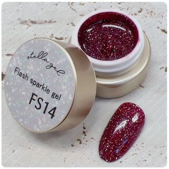 Flash sparkle gel 3g FS14【ゆうパケット】