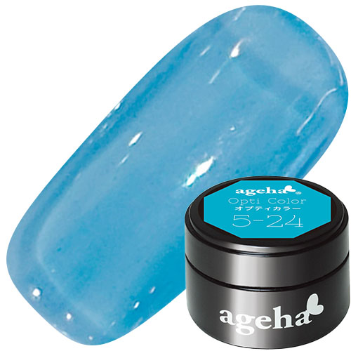 【透け恋コレクション】オプティカラー2.7g 5-24 しずくブルー【ゆうパケット】