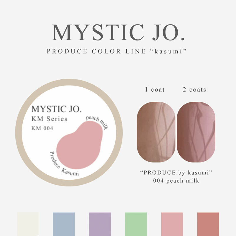 KM series 3g KM004 peach milk【ゆうパケット】