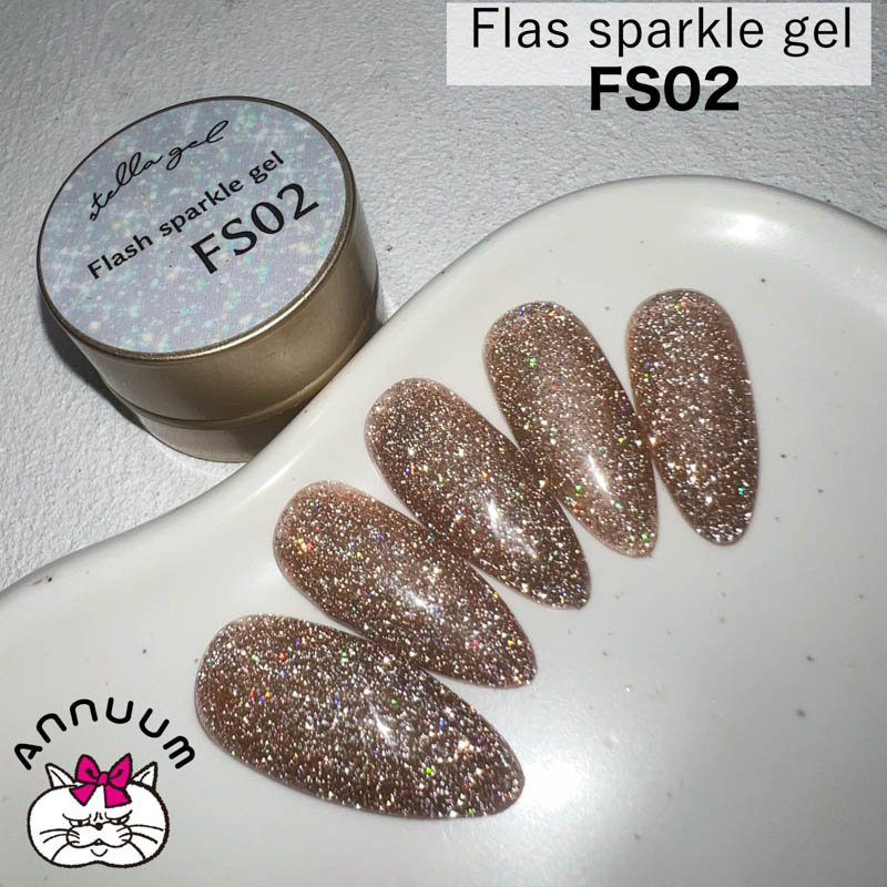 Flash sparkle gel 3g FS02【ゆうパケット】