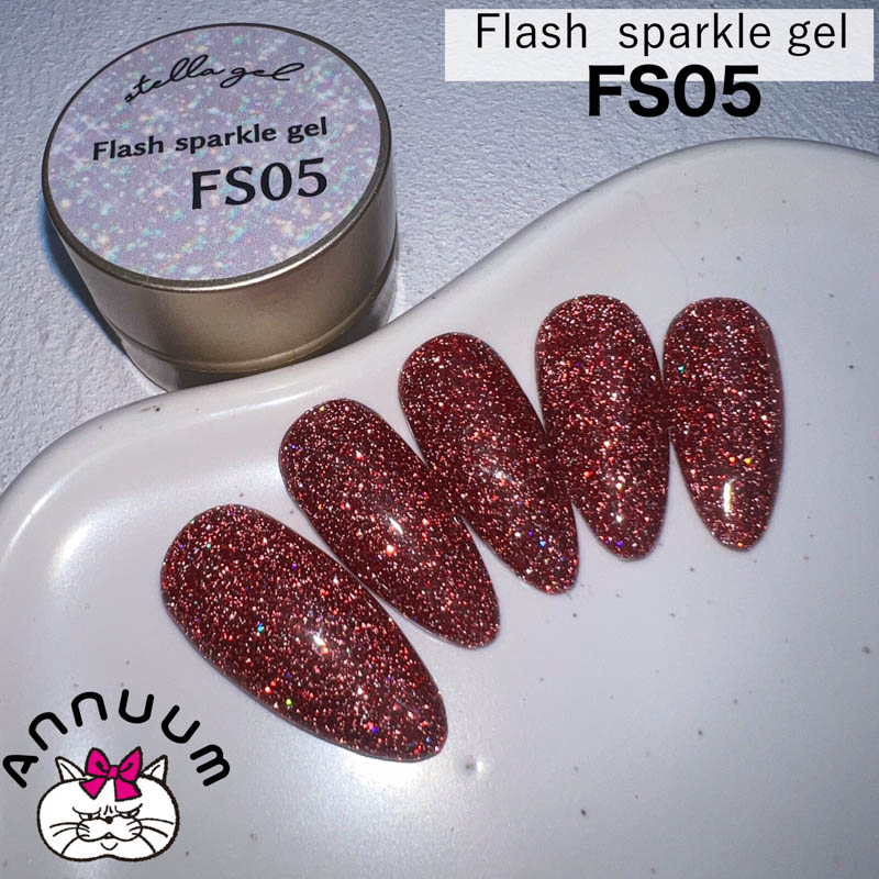 Flash sparkle gel 3g FS05【ゆうパケット】