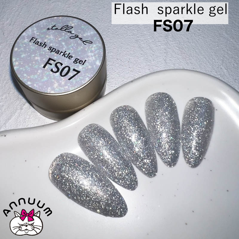 Flash sparkle gel 3g FS07【ゆうパケット】