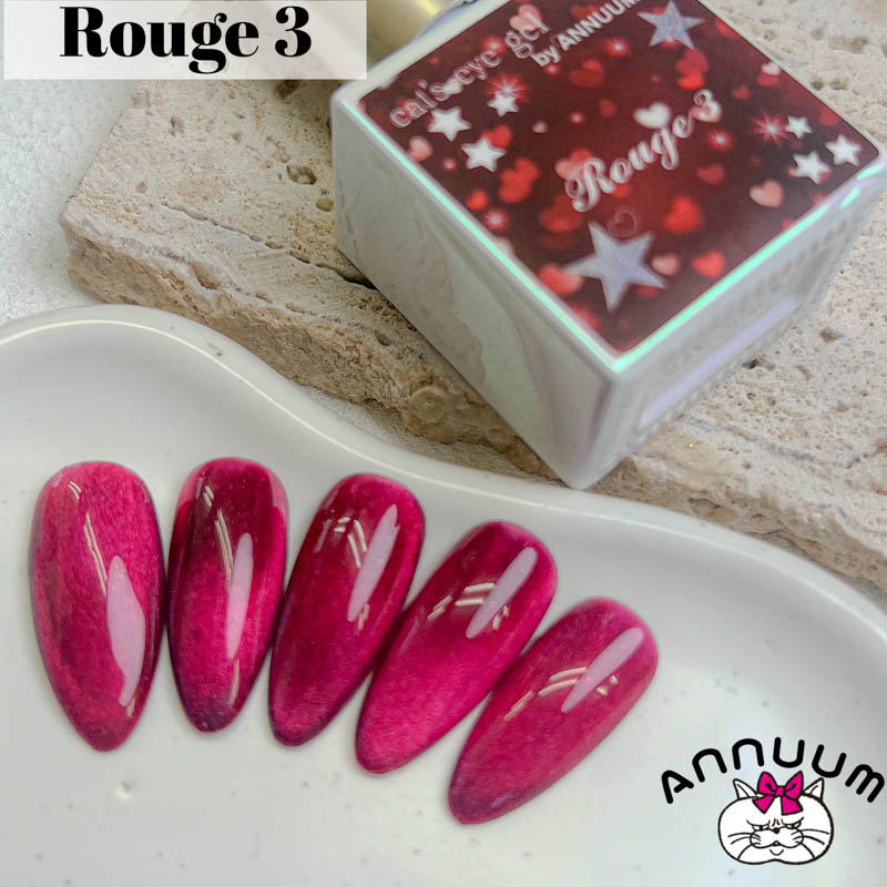 ☆cat's eye gel 10ml Rouge3
