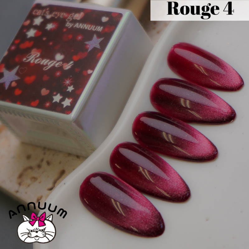 ☆cat's eye gel 10ml Rouge4