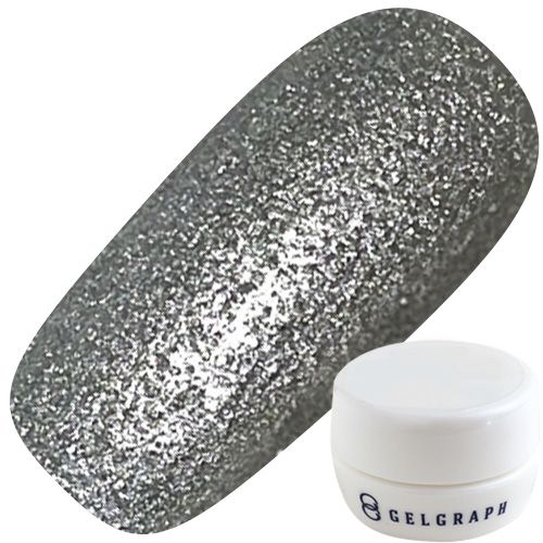 【and graph】ペピットジェル2.5g PE005 メタリックシルバー【お取り寄せ】【ゆうパケット】