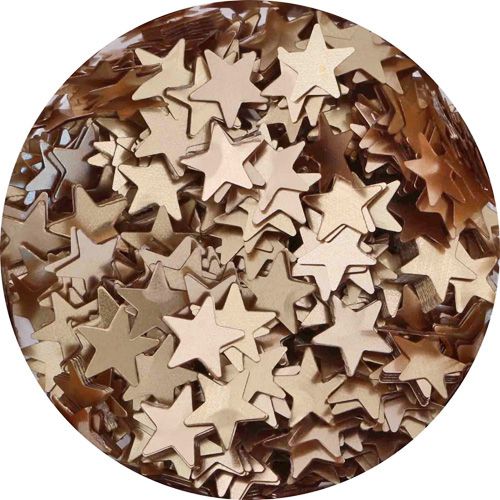 スターホログラム マット ゴールド 4mm【お取り寄せ】【ゆうパケット】