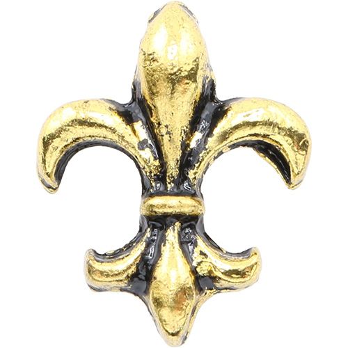 メタルパーツ リリー ゴールド【お取り寄せ】【ゆうパケット】