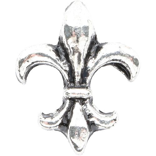 メタルパーツ リリー シルバー【ゆうパケット】