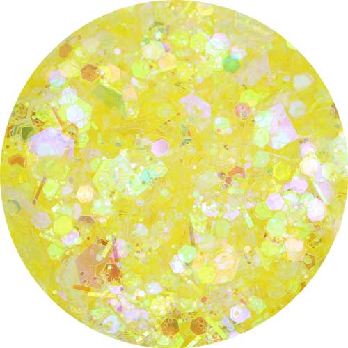 MIXグリッターホログラム ティントパステルイエロー【ゆうパケット】