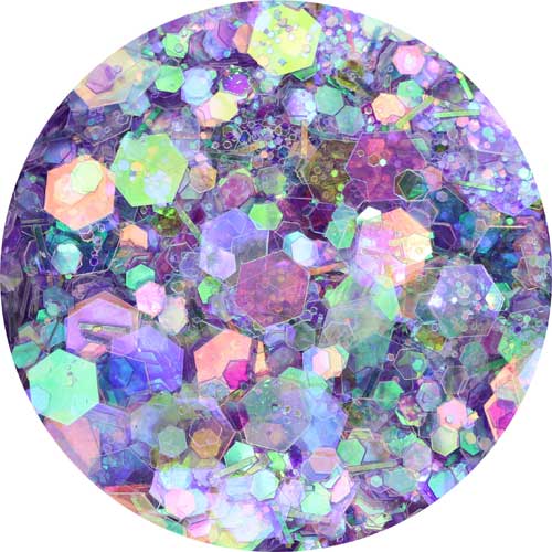 MIXグリッターホログラム ティントパステルパープル【ゆうパケット】