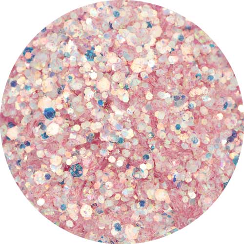 MIXグリッター ライトパステルサーモンピンク【ゆうパケット】