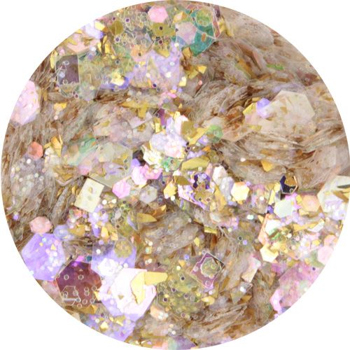 シャインMIXグリッター2 ライトゴールド【ゆうパケット】