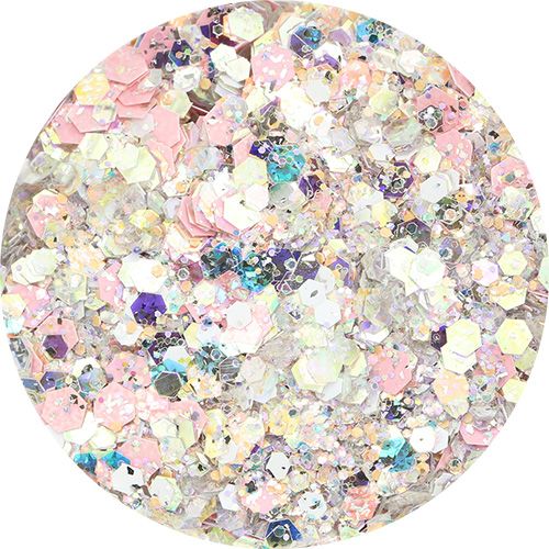 パステルMIXグリッター ピンク【お取り寄せ】【ゆうパケット】
