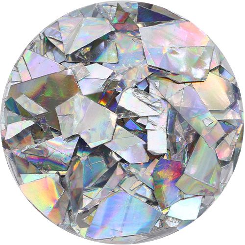 ランダムカットホログラム ユニコーン(シルバー)【ゆうパケット】