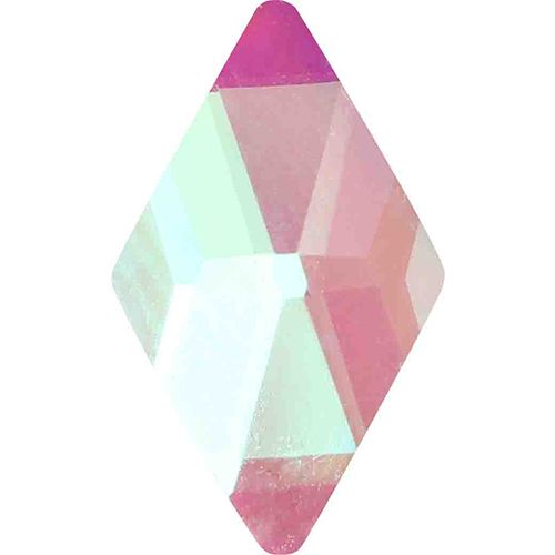 ガラスストーン ランバス オーロラ ピンク 5個 10×6(mm)【お取り寄せ】【ゆうパケット】