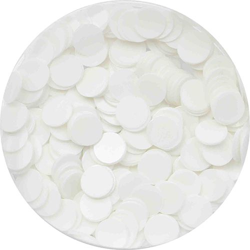 ラウンドホログラム ホワイト 3mm【ゆうパケット】