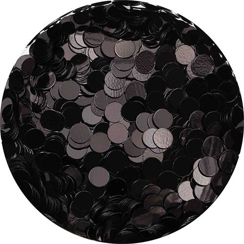 ラウンドホログラム ブラック 2mm【ゆうパケット】