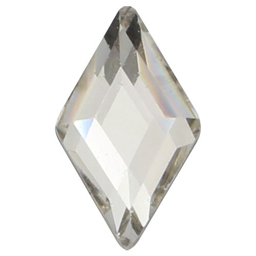 ガラスストーン ランバス クリスタルクリアー 5個 4×6(mm)【ゆうパケット】