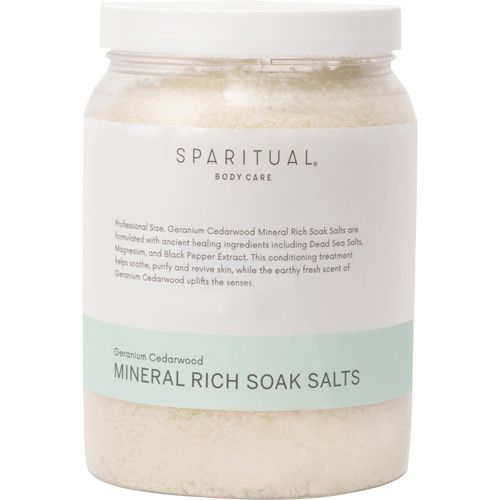 ゼラニウム シダーウッド ミネラルリッチソークソルト 1892ml【お取り寄せ】