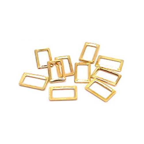 メタルフレーム ミニ レクタングルゴールド M【お取り寄せ】【ゆうパケット】