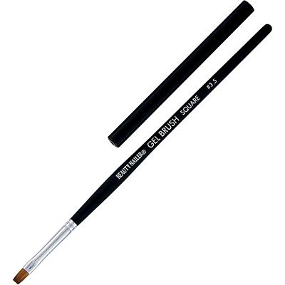 ジェルブラシ GB-1スクエア(キャップ付)【ゆうパケット】