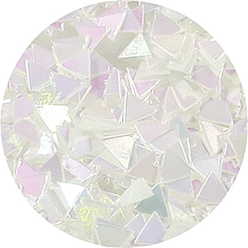 Jewelry collection JC21 三角形2mm パステルパールホワイト【お取り寄せ】【ゆうパケット】