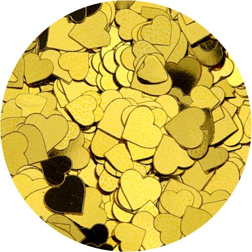 Lame Lame Mix ゴールドハート【ゆうパケット】