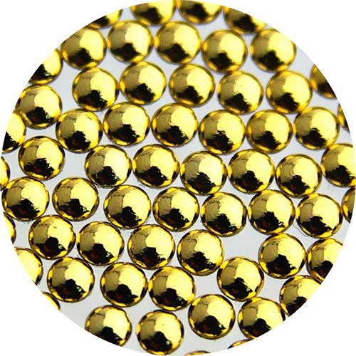 スタッズラウンド小粒 2.0mm ゴールド【ゆうパケット】