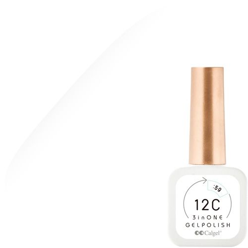 カルジェル 12C ノンワイプ スリーインワン ジェルポリッシュ8ml 59 クリスタルミニッツ ミズノエ【お取り寄せ】
