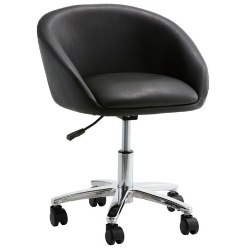 ビジターチェア ブラック【メーカー直送】【お取り寄せ】