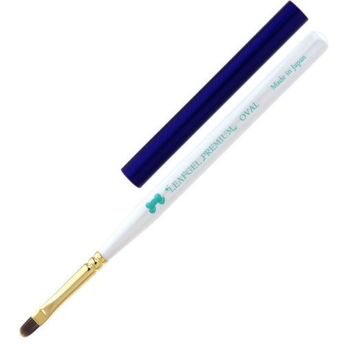 ジェルブラシ オーバル(キャップ付)【ゆうパケット】