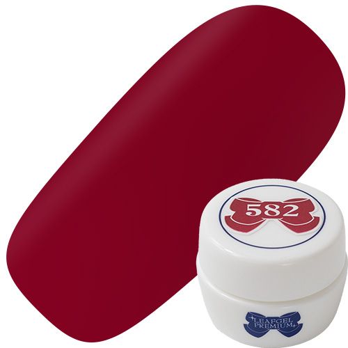 カラージェル4g 582 ダーククランベリー【お取り寄せ】【ゆうパケット】