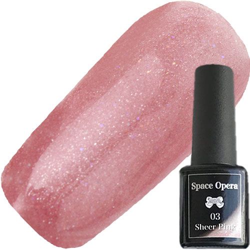 【スペースオペラ】カラージェル5g 03 シアーピンク【お取り寄せ】