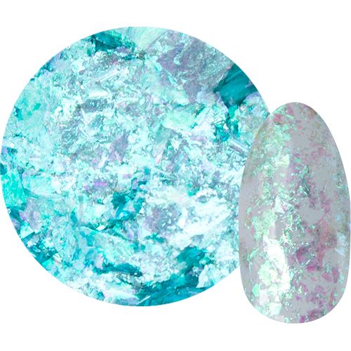 【LEAF SELECTION】マーメイドフレーク 04 グリーン【ゆうパケット】