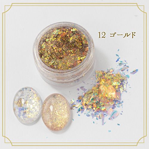 【LEAF SELECTION】 アンティークフレーク 12 ゴールド【ゆうパケット】
