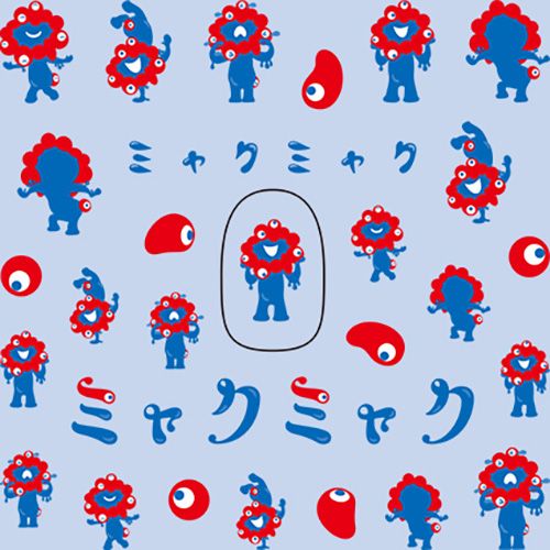 2025大阪・関西万博 ミャクミャク ネイルシール1【お取り寄せ】【ゆうパケット】