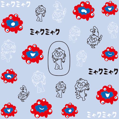 2025大阪・関西万博 ミャクミャク ネイルシール2【お取り寄せ】【ゆうパケット】