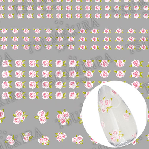 【es】小花 ピンク【お取り寄せ】【ゆうパケット】