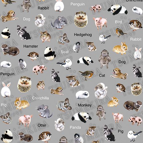 【Saki Chibaプロデュース2】Cute critters(キュートクリッターズ)【お取り寄せ】【ゆうパケット】