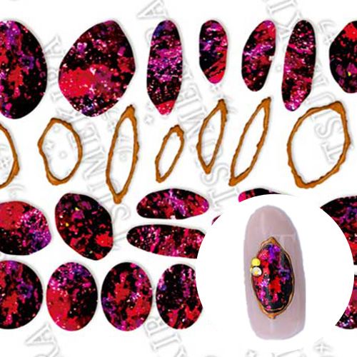 【noble/羽深有紀プロデュース1】Dichroic 紅桜/ダイクロイック べにざくら【ゆうパケット】