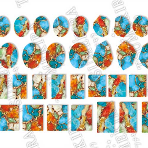 【noble】【Hanakoプロデュース7】o.c. Turquoise/オー シー ターコイズ【ゆうパケット】