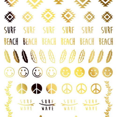 【金銀】California Style/カリフォルニアスタイル ゴールド【お取り寄せ】【ゆうパケット】