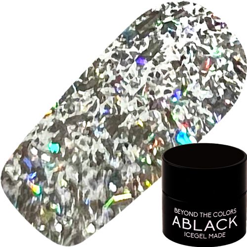 ABLACK レーザーオンオフジェル3g 1355 レーザーシルバー