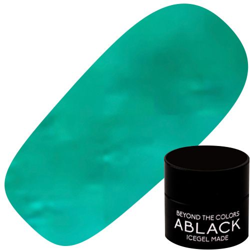 ABLACK グローイングネオンジェル3g 1719 ホワイト/グリーン