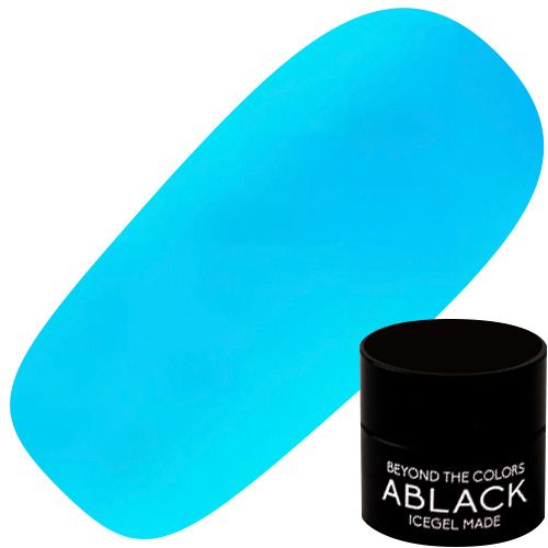 ABLACK グローイングネオンジェル3g 1720 グリーン/スカイブル